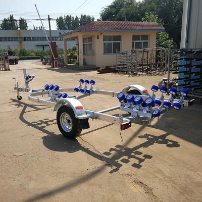 China Boat Trailer Factory Direct Sales 19ft 5.96M Boat Trailer Water Play Equipment for sale