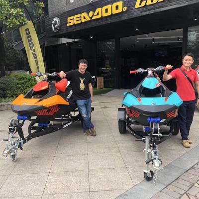 China Boat Trailer China LUBO Jet Ski Trailer Galvanized Jet Ski Trailers For Sale for sale