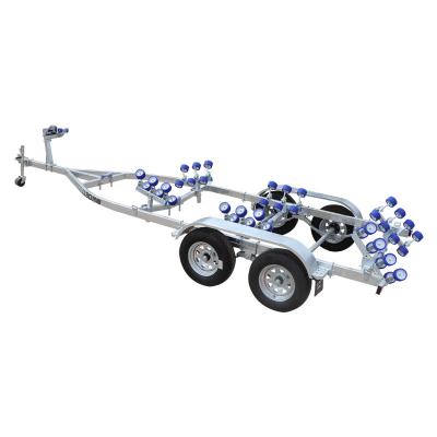 China Hot sale boat trailer pedal boat trailer boat trailer with roller boat and ship trailers for sale