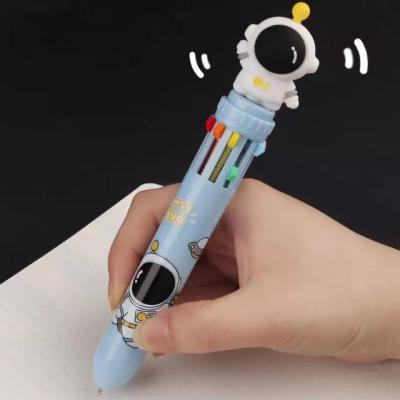 China KUKI Star Trek Cool Cute Pen For Children Gifts School Manual Supplies Stationery Tip 10 Color Cute Pens for sale