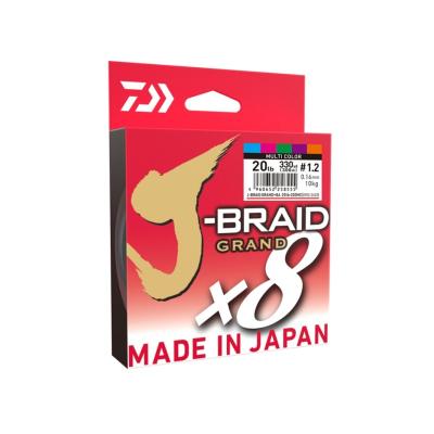 China Floating Line Most Useful DAIWA J-BRAID GRAND 8 Braided Japan PE braided line J-Braid Line for sale