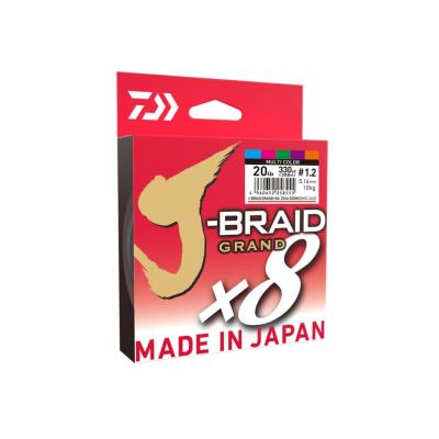 China Floating Line Manufacturers Direct Sale J-BRAID GRAND 8 Braided Japan PE braided line J-Braid Line for sale