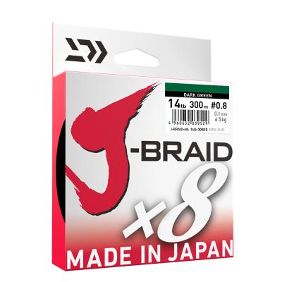 China Floating Line DAIWA J-Braid 300M PE 14-100LB Japan PE Line 8X Braided Fishing Line for sale