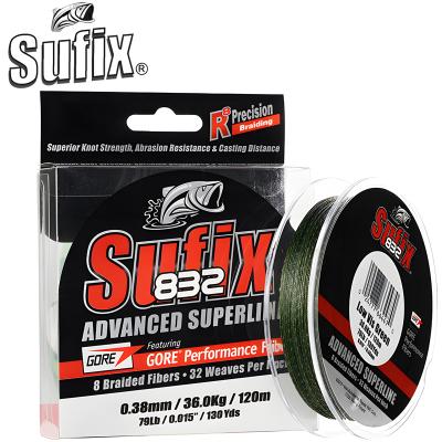 China Floating Line Sufix 832 Advanced Superline Braid Fishing Line 135Yard and 275Yard Spool for sale