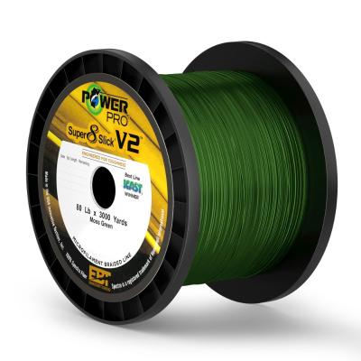 China Floating Line 3000YDS POWER PRO 8X Braided Spectra 8 Slick V2 Sea Fishing Braid Line 4 Color Sea Saltwater Fishing 8 Strands PE Trenzado Pesca for sale