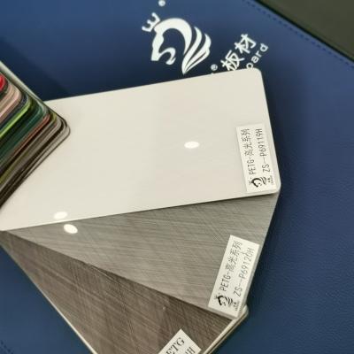 China Anti Scratch High Gloss Wood Grain Color Acrylic , Acrylic MDF for sale