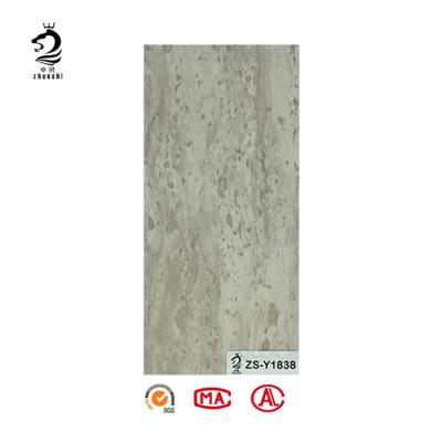 China Moisture Proof High Gloss UV Marble Sheet Panel For Wall Decoration for sale