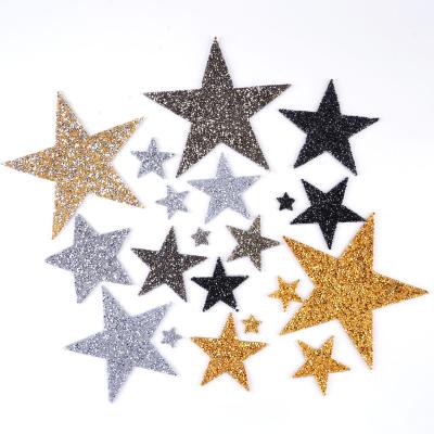 China 3D Custom  Rhinestone Sparkly  Star Patch Star Crystal Patch for Clothing for sale