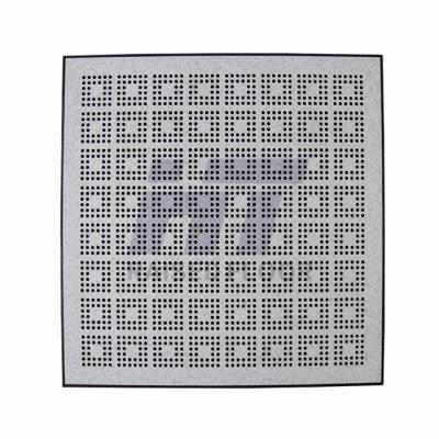 China Stringer Antistatic Steel Raised Floor Ventilation Rate 22% Hollow Cavity for sale