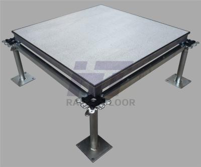 China 600x600 Computer Room Raised Floor Pure Aluminum Environmental Friendly for sale