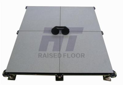 China Square Calcium Sulphate Raised Floor Stringered Homogeneous Vinyl Flooring for sale