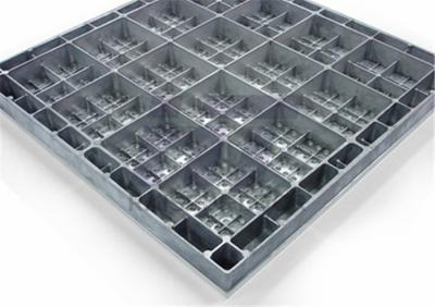 China Aluminum Perforated Raised Floor Ventilation Interchangeable with Solid Panel for sale