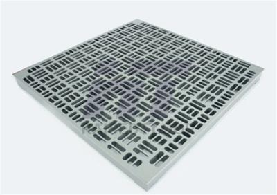 China Piso aumentado aluminio perforado, suelo de acceso aumentado conductor moderno en venta