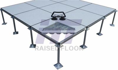 China Accurate Dimension Removable Raised Access Flooring Low Air Leakage Rate for sale