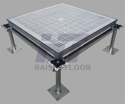 China Aluminum Data Center Raised Floor Anti - Corrosion with Grid Structure for sale