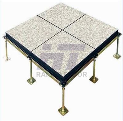 China Bouwend Antistatische Woodcore Opgeheven Vloer HPL beëindig 600mm x 600mm Te koop