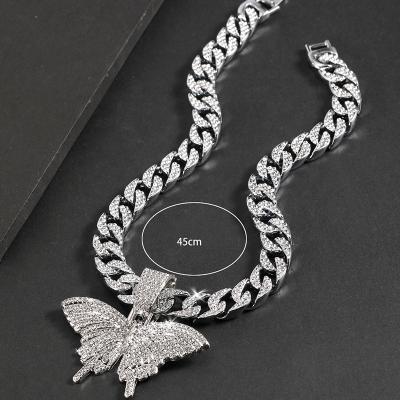 China New Fashion Design Elegant Necklace Silver Pendant Hip Hop Necklace Jewelry For Unisex for sale