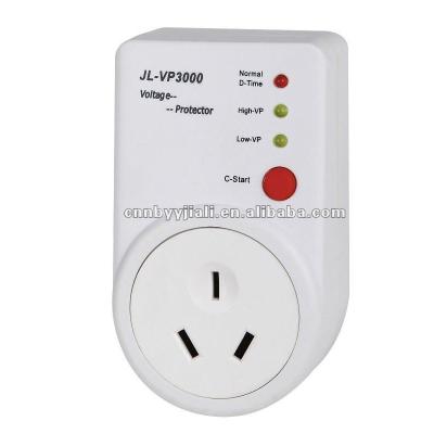 China SVC 220V, 50HZ,/110V, 60HZ, 5A 10A/15A AC voltage protetor with Australia plug and socket for sale