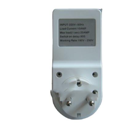 China 220V 10A/15A/30A European type residential/general purpose high voltage protector for sale