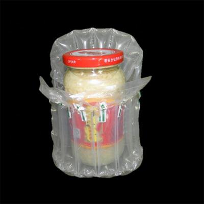 China Factory Custom Shockproof Inflatable Bubble Film Roll Pad Cushion Air Column Moisture Proof Packaging Bag For Protective Wine Bottles for sale