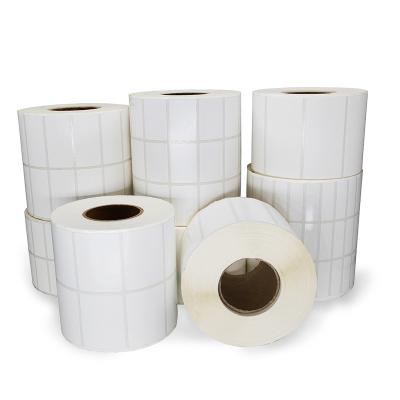 China 100x150 Waterproof White Thermal Direct Paper Stickers for sale