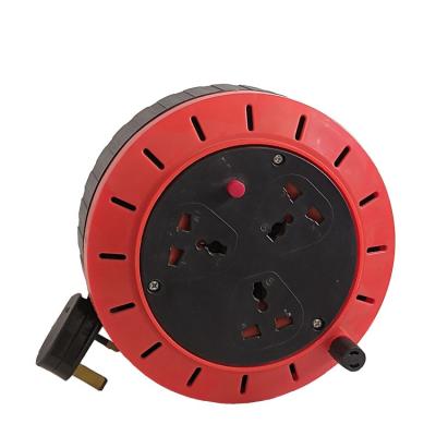 China Home Appliance Retractable Mini Cable Reel Extension Cord with Thermal Cutout for sale