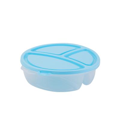 China Stackable Plastic Leakproof Airtight Reusable Lunch Box Container BPA Free Steamable Bento Lunch Box Plastic Desk for sale