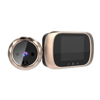 China All C03 2.8 Inch LCD Color Screen 90 Degree Hole Door Bell Wide Angle Electronic Camera With Night Vision for sale