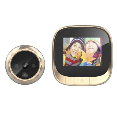 China All C07 3 Inch LCD Color Screen 135 Degree Wide Angle Hole Door Bell Electronic Camera With Night Vision PIR Detection Support for sale