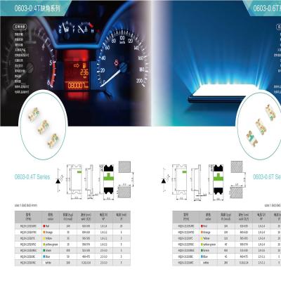 China Spot 0603-0.4T Series Color SMD LED Chip HQ19-2151UWC Indicator Bead HQ19-2151UWC for sale