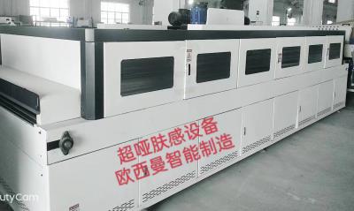 China 8000h Lamp Life UV Curing Machine With Stainless Steel Power Supply 1s / Time for sale