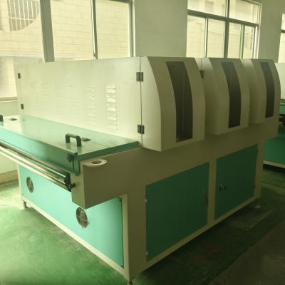 China Energy Saving Three Lamps UV Curing Machine  5-20m Per Min Metal Sheet UV Led Machine for sale