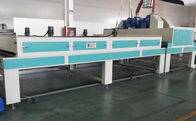 China Spot Grass Green UV Coating Line / Auto Print Uv Machine ISO9001 1320mm for sale