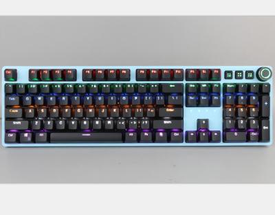 China Hot Selling RK108 Rainbow Gaming Mechanical Wireless Backlit Keyboard Combo For Gamer Laptop/PC Gaming for sale