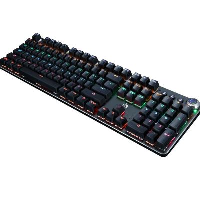 China Mechanical keyboard kb04 blue switch game eat chicken desktop notebook for sale