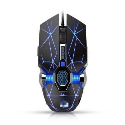 China Ergonomic RGB LED Waterproof Gamer Wired PC Gaming Gamer Optical Mouse for sale