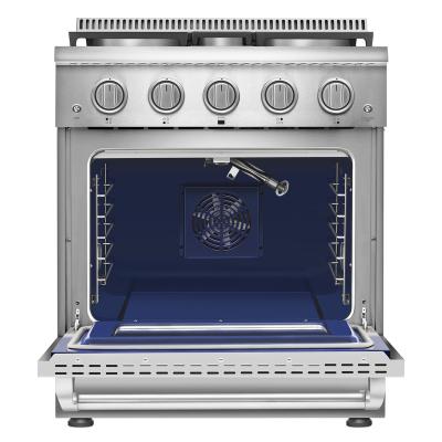 Chine Empava 30 Inch Stainless Steel 4 Burner Gas Cooker Top With Oven Gas Range Top For USA à vendre