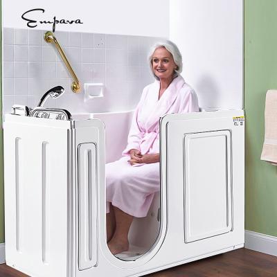 China Empava Rectangular with Arms Walk-in Bathtub For Old People and Disabled People for sale