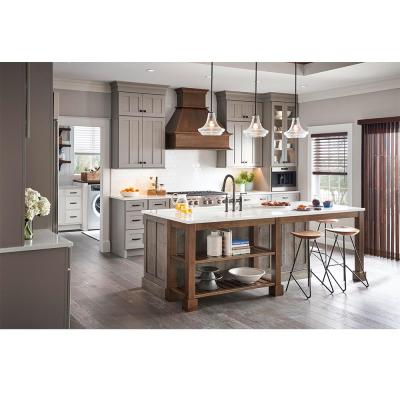 China Solid Wood Shaker Style Kitchen Cabinet For Durable Kitchen Furniture for sale