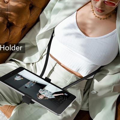 China New Design Mobile Phone Tablet Portable Foldable Stand Mobile Phone Tablet Stand Flexible Adjustable Smart Desk Stand for sale