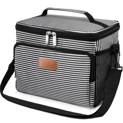 China Hot Sale Stylish Picnic Bag Hot Sale Lunch Bag With Strap For School, Work, Office for sale