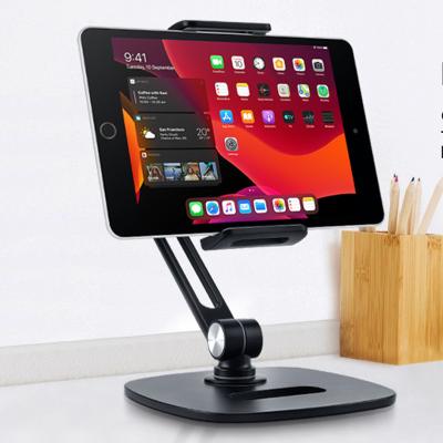 China 360 Degree Rotating Adjustable Folding Laptop Stand Tablet Non-Slip Desk Mount for sale