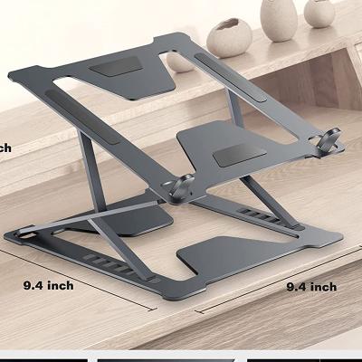 China Popular Best Metal Portable Foldable Adjustable Laptop Stand for sale