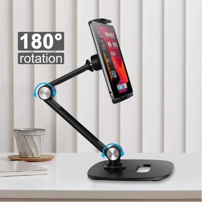 China 360 Degree Rotating New Aluminum Alloy Portable Adjustable Tablet Stand Folding Laptop Stand Stable Laptop Stand for sale