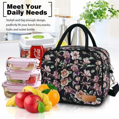 China Latest thermal waterproof adjustable shoulder strap\fasion printed cooler bags for outdoor picnic for sale