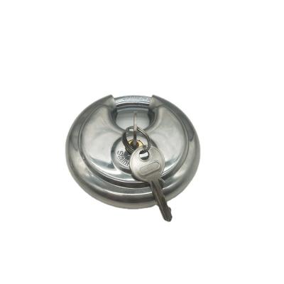 China 201# 304# 316# Customizable Packing Heavy Duty Round Disc Lock Padlock for sale