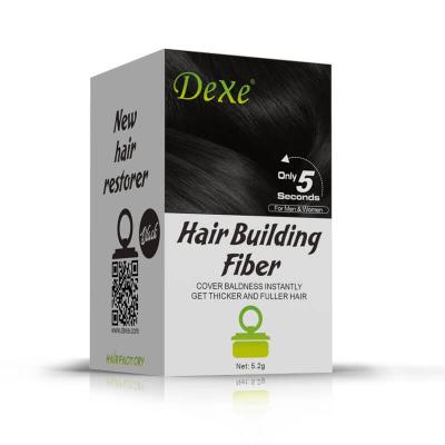 China Color-protecting Dexe Hair Building Fiber Hairline Hairline Blast Ombre Hair Fiber Powder Building Cheap OEM ODM Prices for sale