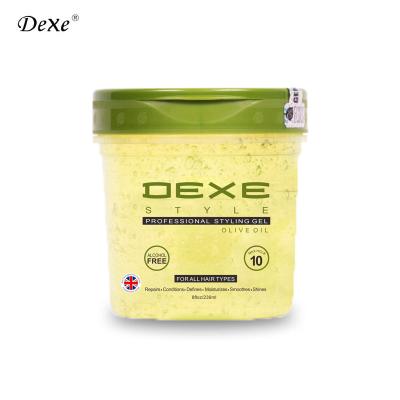 China Dexe Non-Specific Private Label Tamer No Flakes Extremely Braid Edge Natural Styling Control Poma 48 Hour Super Hold Gel Hair Wax Edge for sale