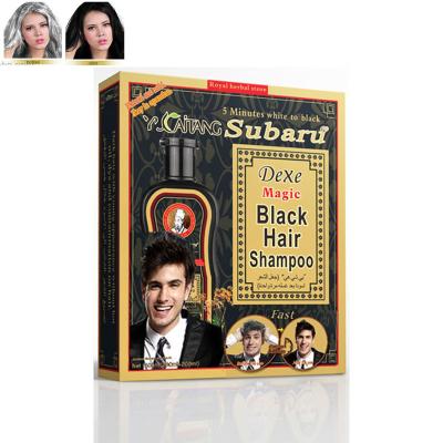 China Durable container selling 200ml subaru black hair shampoo subaru hair color shampoo for sale