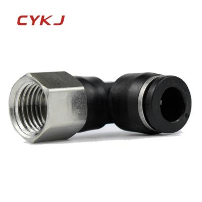 China Hotels Pneumatic Plastic Push To Connect Pneumatic Gaskets Fittings for sale